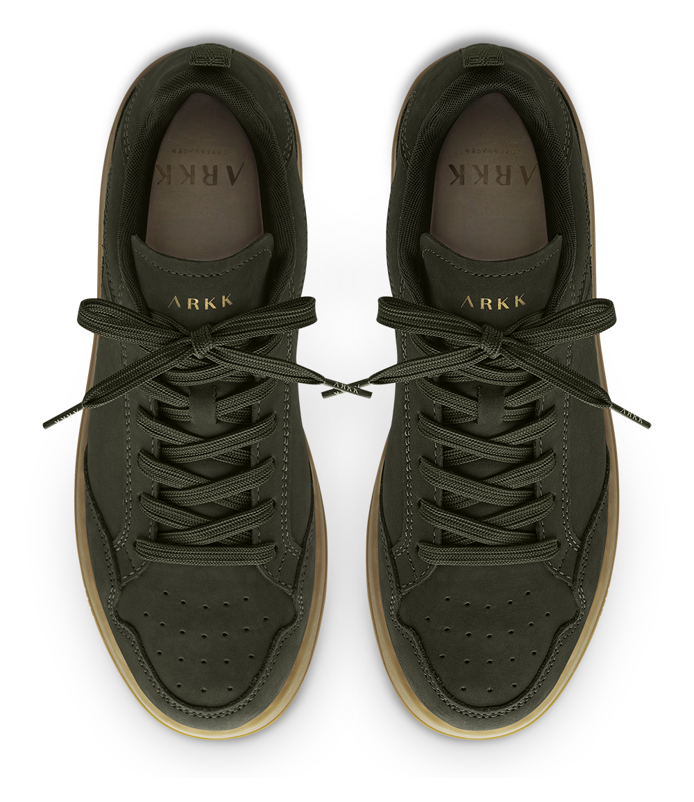 ARKK Collection Visuklass Nubuck Stratr65 | Dark Army Light Gum | Women Visuklass